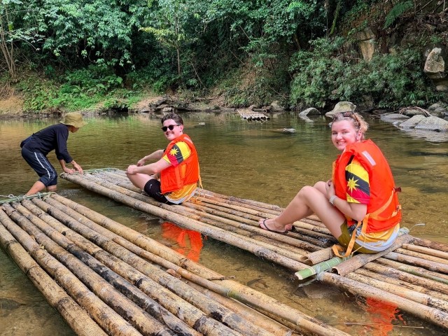 Semenggoh Orang Utan Visit with Bamboo Rafting at Annah Rais Longhouse Day Trip